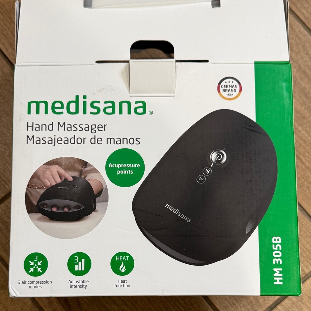 Medisana Black Hand Massager